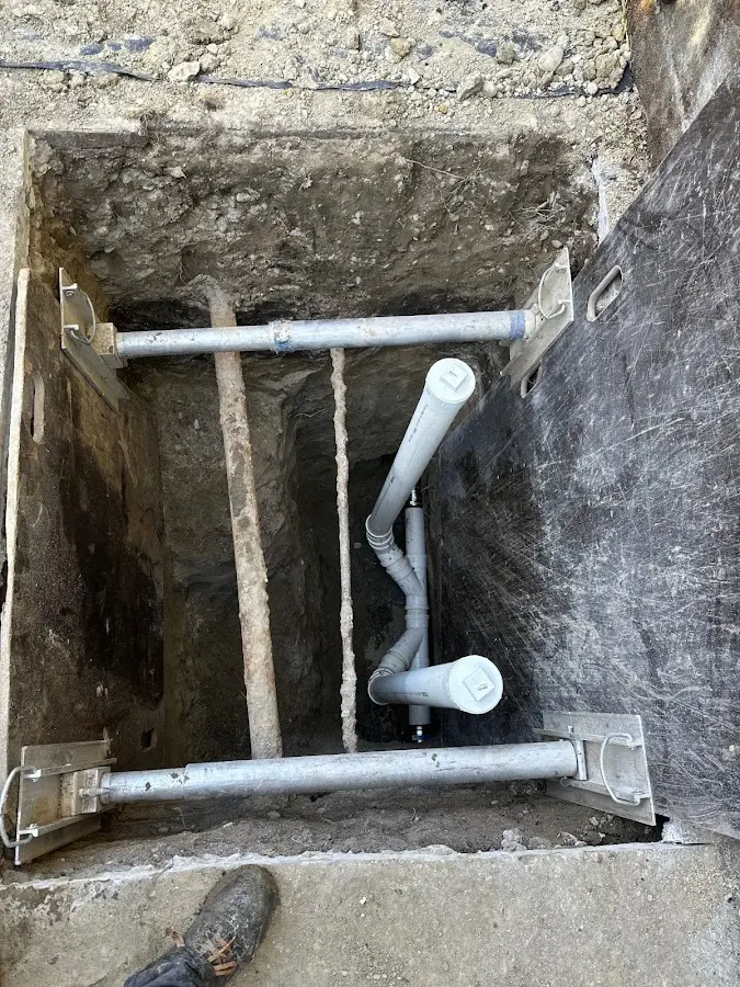 Experienced plumber completing Gas Line Repair work in Norton